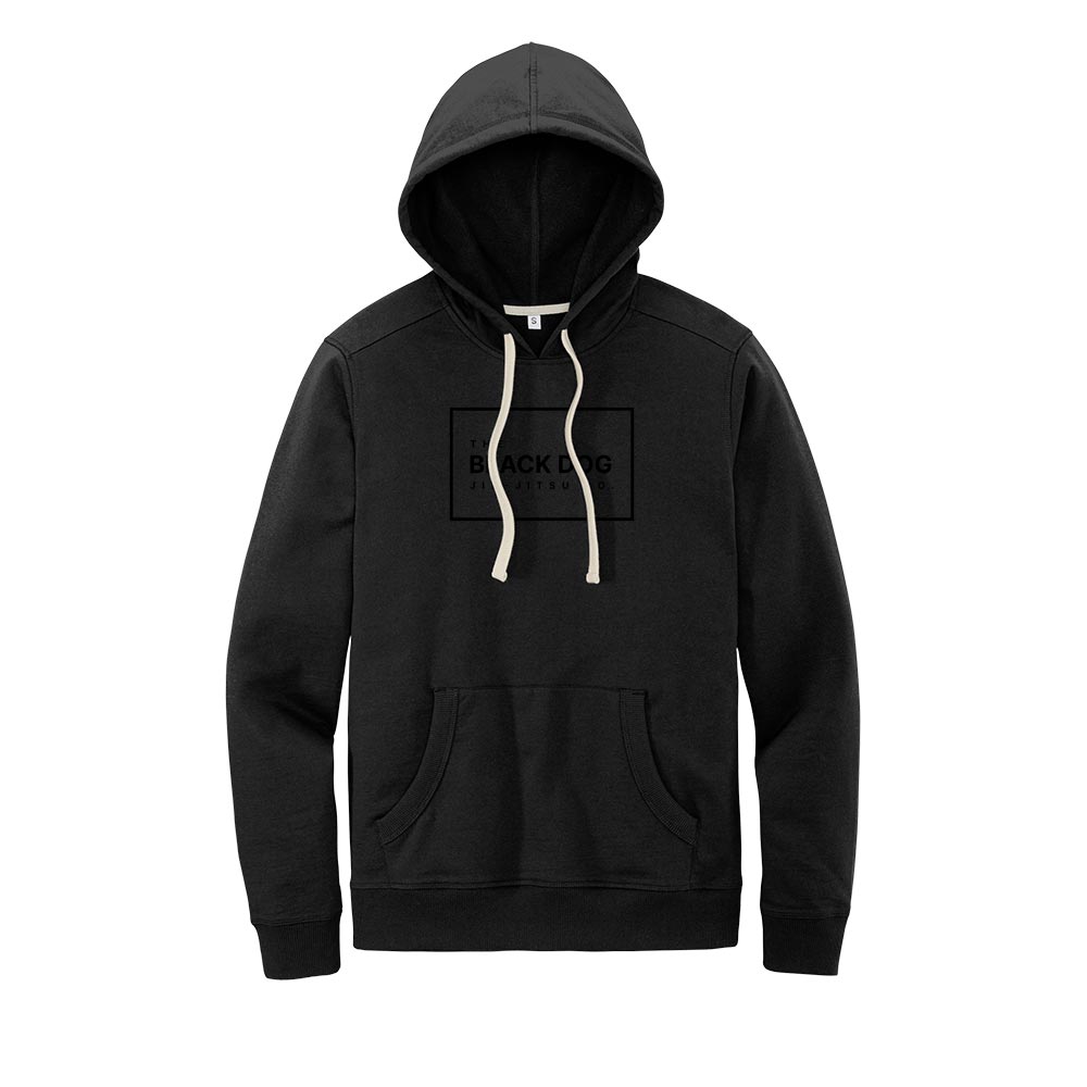 Black on Black Logo Hoody