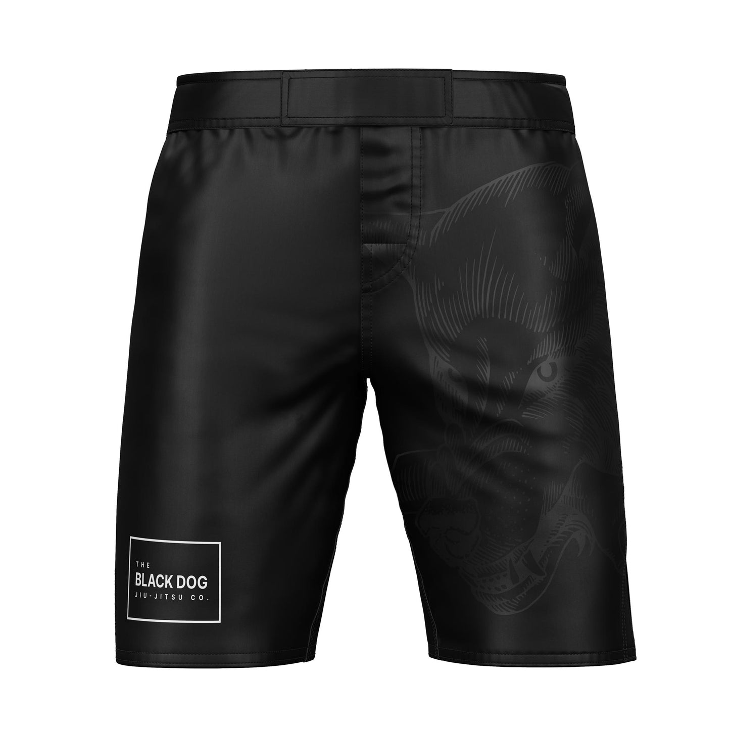 The Old Grudge Black on Black Grappling Shorts